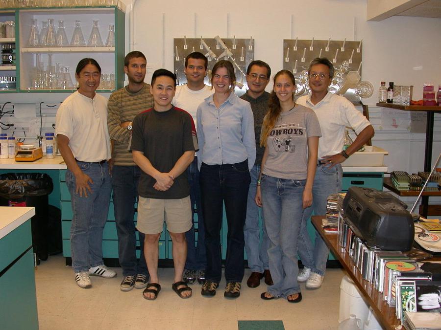 Lab life, circa 2001